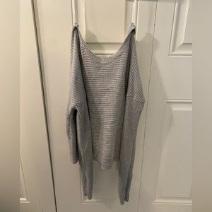 Hollister grey sweater